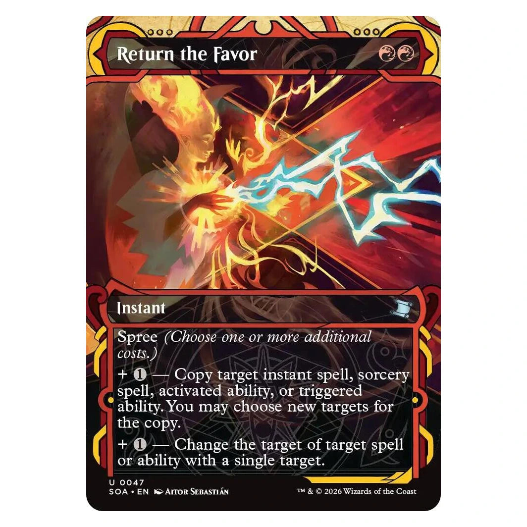Return the Favor : SECRETS OF STRIXHAVEN: MYSTICAL ARCHIVE - 47 trading card