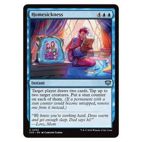Homesickness : SECRETS OF STRIXHAVEN - 53 trading card