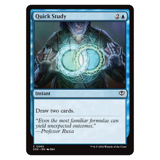 Quick Study : SECRETS OF STRIXHAVEN - 65 trading card