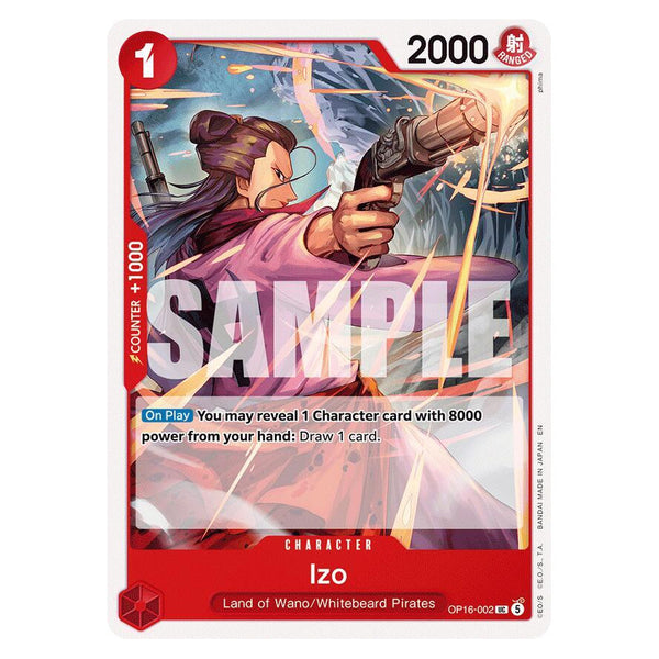 Izo : THE TIME OF BATTLE - OP16-002