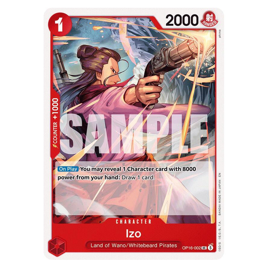 Izo : THE TIME OF BATTLE - OP16-002