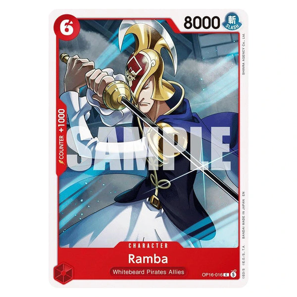 Ramba : THE TIME OF BATTLE - OP16-016