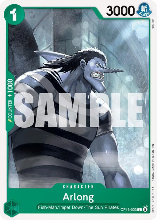 Arlong : THE TIME OF BATTLE - OP16-023 trading card