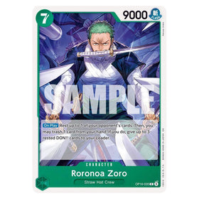 Roronoa Zoro (035) : THE TIME OF BATTLE - OP16-035