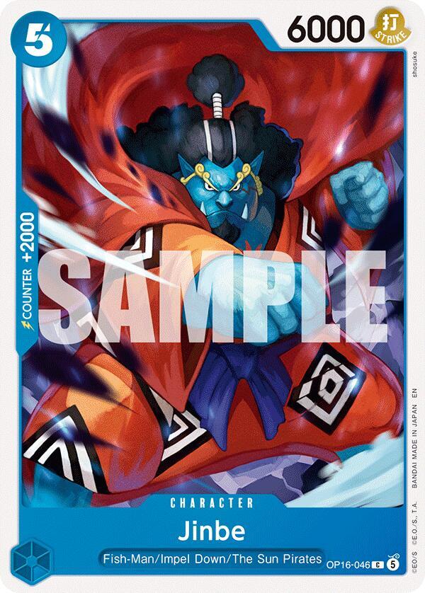 Jinbe (046) : THE TIME OF BATTLE - OP16-046 trading card