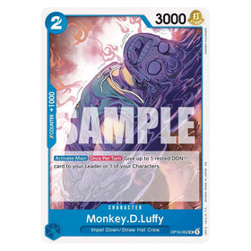 Monkey.D.Luffy (052) : THE TIME OF BATTLE - OP16-052