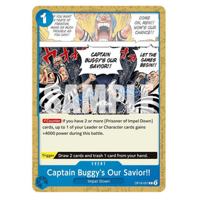 Captain Buggy's Our Savior!! : THE TIME OF BATTLE - OP16-057