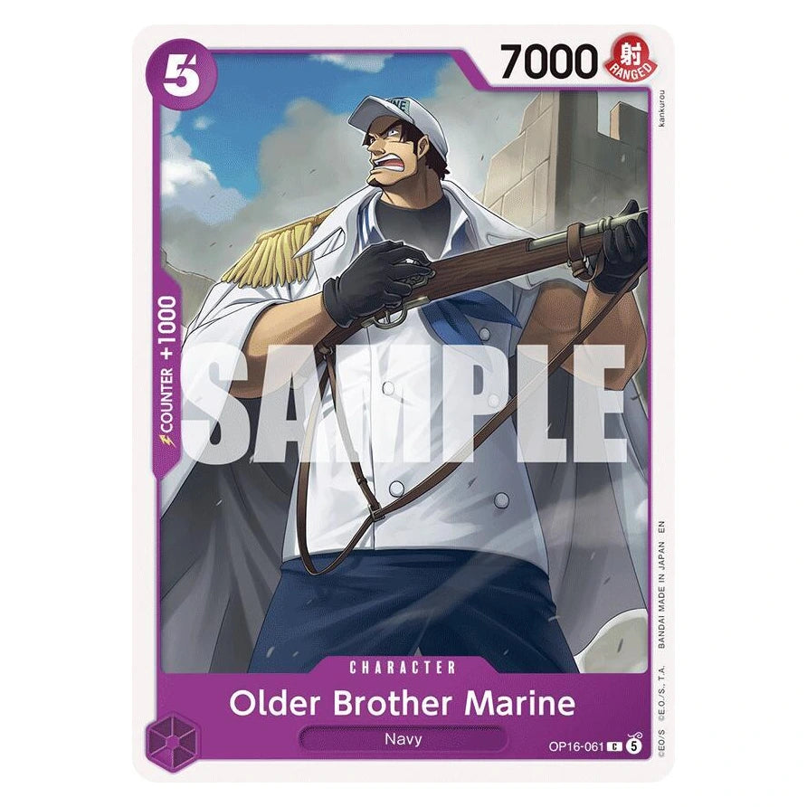 Older Brother Marine : THE TIME OF BATTLE - OP16-061 trading card