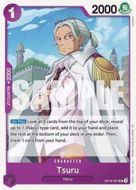 Tsuru : THE TIME OF BATTLE - OP16-067 trading card