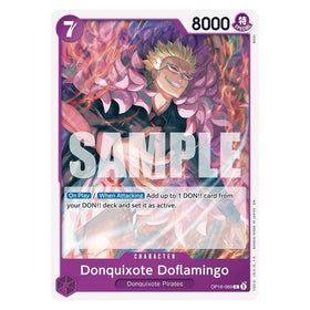 Donquixote Doflamingo (069) : THE TIME OF BATTLE - OP16-069 trading card