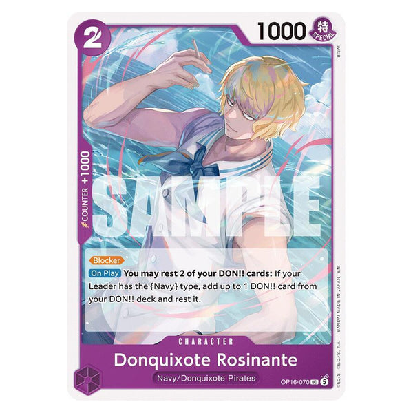 Donquixote Rosinante : THE TIME OF BATTLE - OP16-070