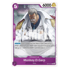 Monkey.D.Garp : THE TIME OF BATTLE - OP16-075