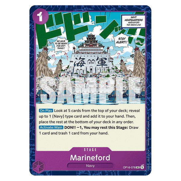 Marineford : THE TIME OF BATTLE - OP16-078