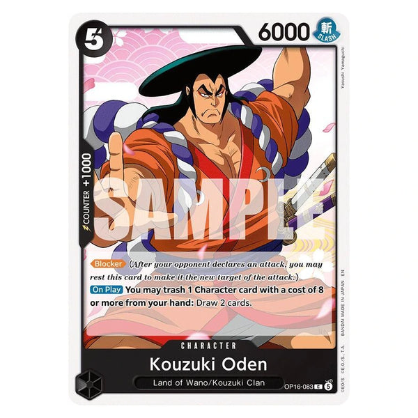 Kouzuki Oden : THE TIME OF BATTLE - OP16-083