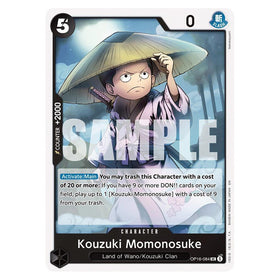 Kouzuki Momonosuke (084) : THE TIME OF BATTLE - OP16-084