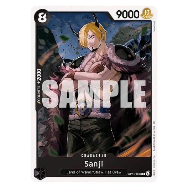 Sanji : THE TIME OF BATTLE - OP16-086