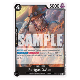 Portgas.D.Ace (094) : THE TIME OF BATTLE - OP16-094