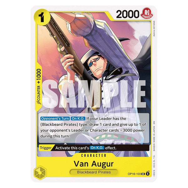 Van Augur : THE TIME OF BATTLE - OP16-103