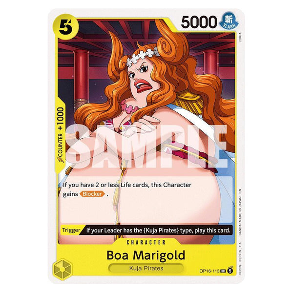 Boa Marigold : THE TIME OF BATTLE - OP16-113