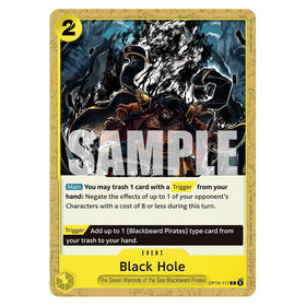 Black Hole : THE TIME OF BATTLE - OP16-117