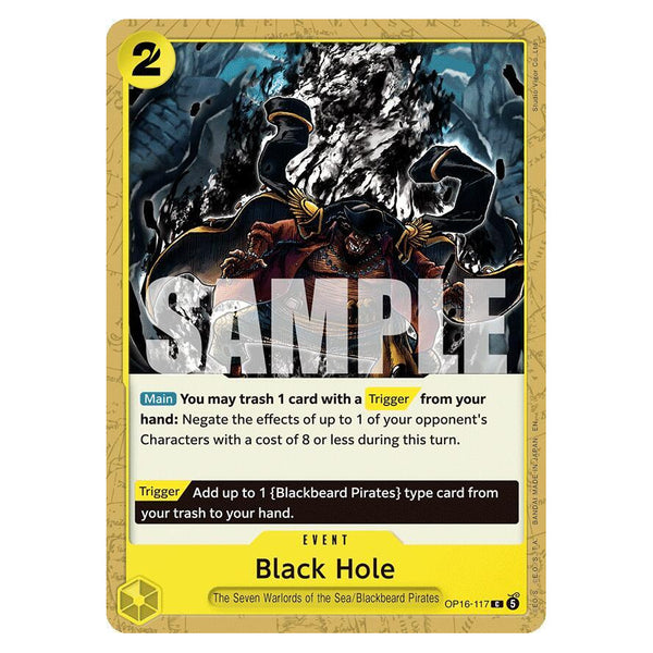 Black Hole : THE TIME OF BATTLE - OP16-117