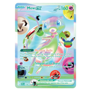 Mew ex : 30TH CELEBRATION - 158/128