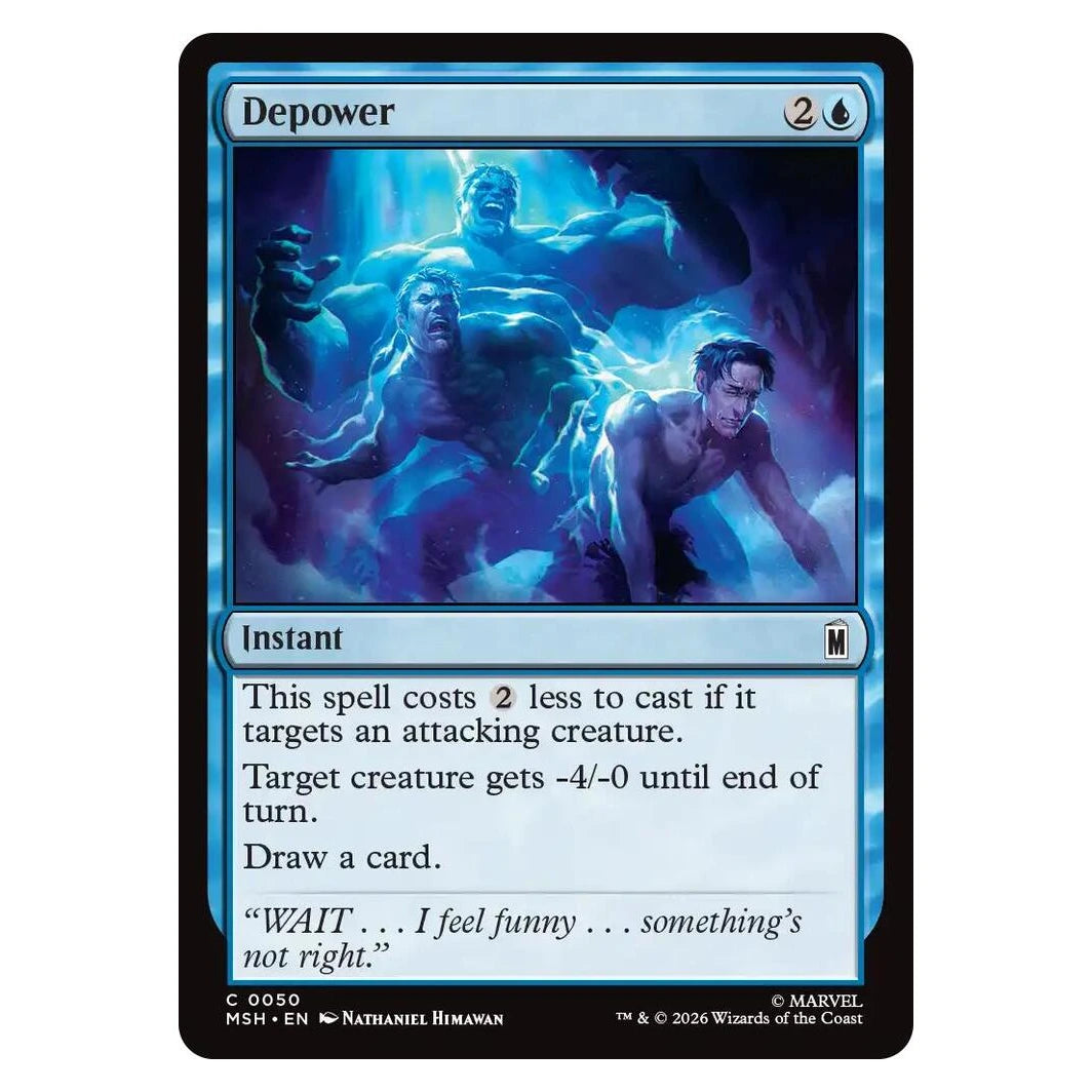 Depower : MARVEL SUPER HEROES - 50 trading card