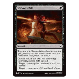 Widow's Bite : MARVEL SUPER HEROES - 122 trading card