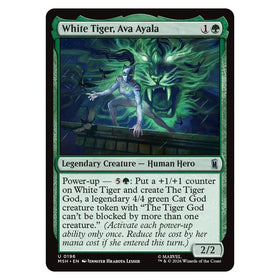 White Tiger, Ava Ayala : MARVEL SUPER HEROES - 196 trading card