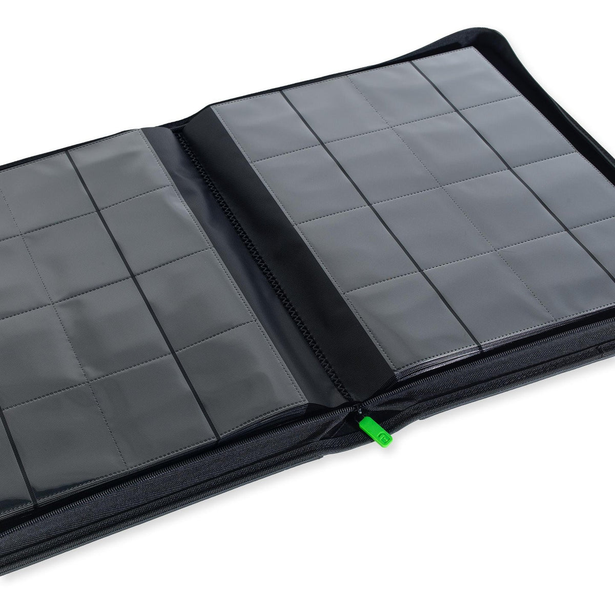 Vault X : 16-Pocket Exo-Tec Zip Binder XXL (1088 Cards) - Signature Black - Lockett Labs UK