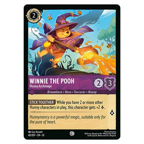 Winnie the Pooh - Hunny Archmage : ATTACK OF THE VINE! - 40/204 trading card