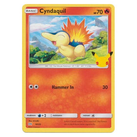 Cyndaquil : 25TH ANNIVERSARY MCDONALDS 2021 -  10/25