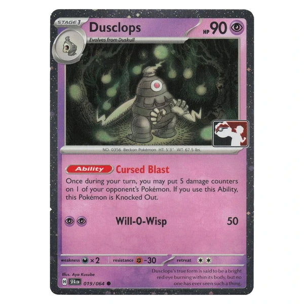 Dusclops : PLAY! PRIZE PACK LEAGUE PROMO (Holo) - 019/064