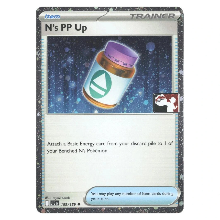 N's PP Up : PLAY! PRIZE PACK LEAGUE PROMO (Holo) - 153/159 trading card