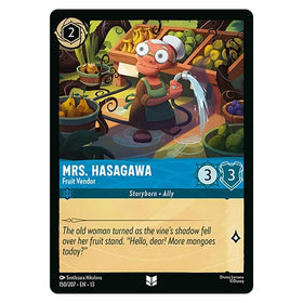Mrs. Hasagawa - Fruit Vendor : ATTACK OF THE VINE! - 150/204 trading card