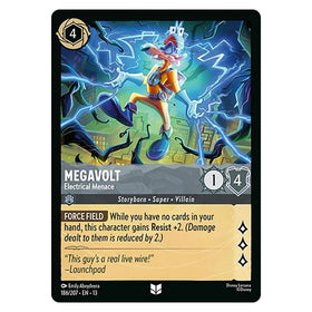 Megavolt - Electrical Menace : ATTACK OF THE VINE! - 186/204 trading card