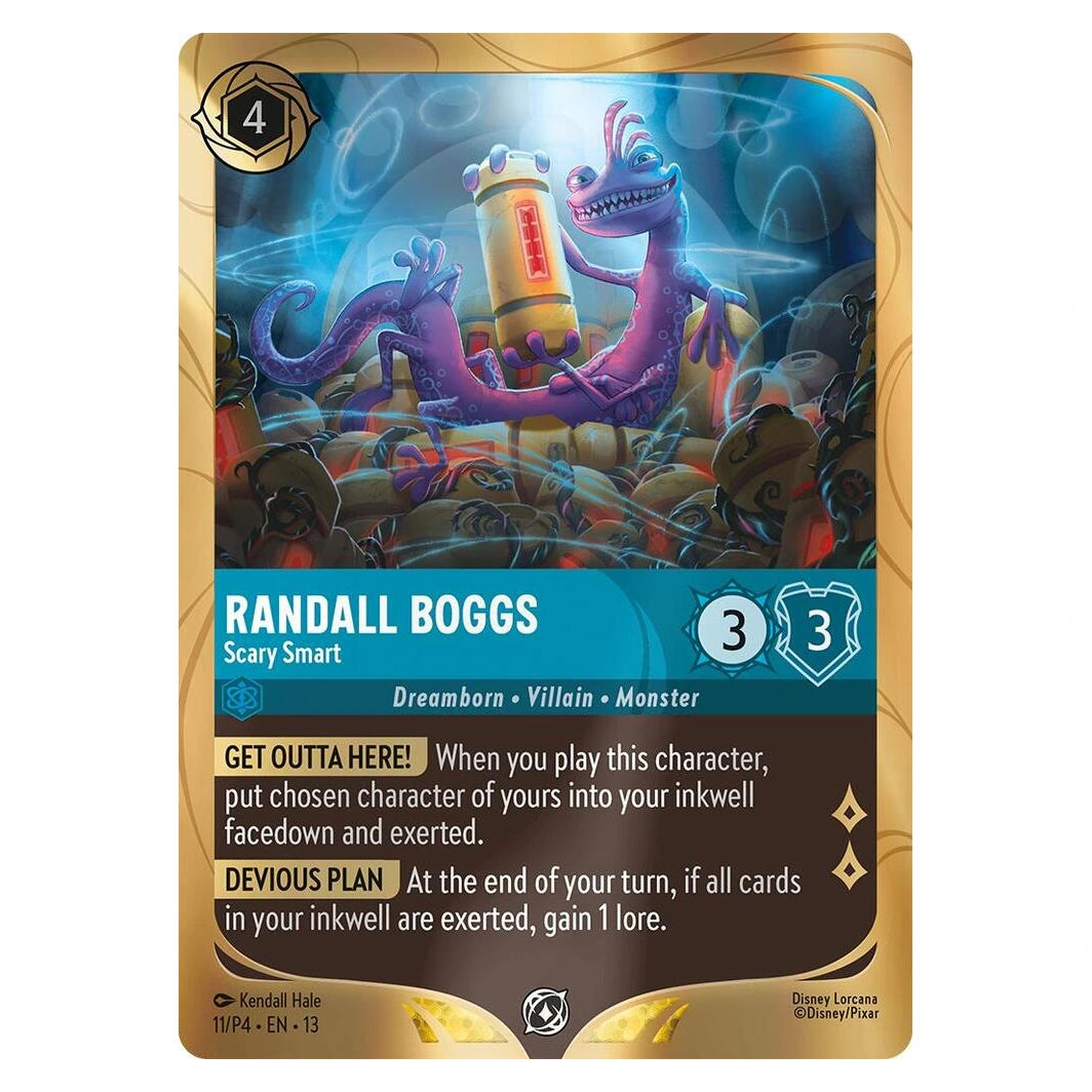 Randall Boggs (Foil) : Scary Smart - 11/P4 trading card