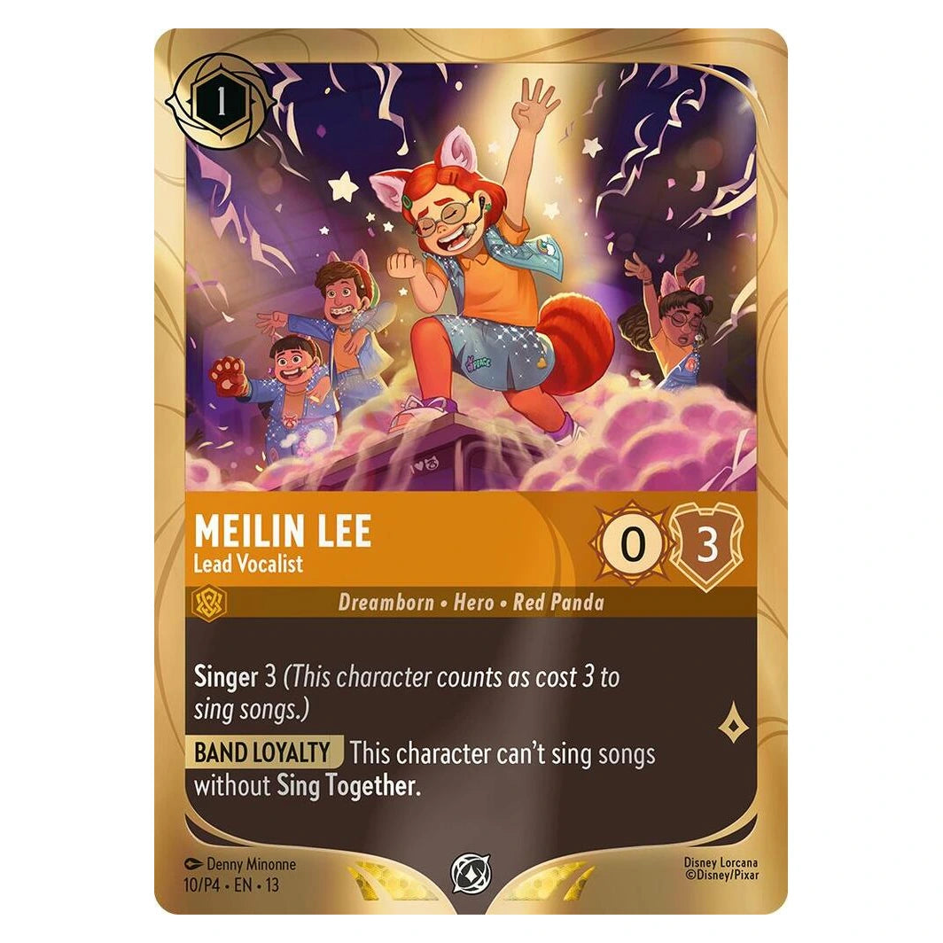 Meilin Lee (Foil) : Lead Vocalist - 10/P4 trading card