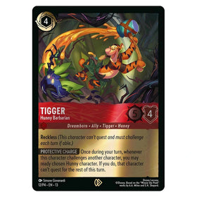 Tigger - Hunny Barbarian : DISNEY LORCANA PROMO CARDS (Foil) - 12 trading card
