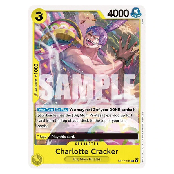 Charlotte Cracker : THE WORLD'S STRONGEST WARRIORS - OP17-104