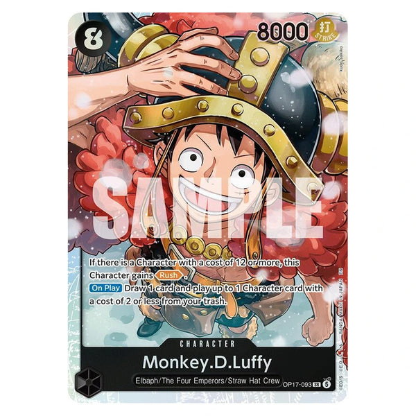 Monkey.D.Luffy : THE WORLD'S STRONGEST WARRIORS (Foil) - OP17-093