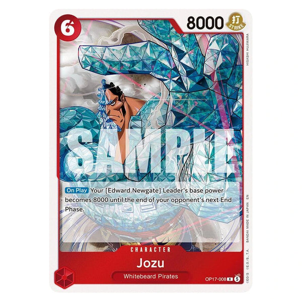 Jozu : THE WORLD'S STRONGEST WARRIORS (Foil) - OP17-008