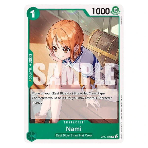 Nami : THE WORLD'S STRONGEST WARRIORS - OP17-023