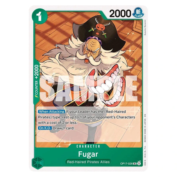 Fugar : THE WORLD'S STRONGEST WARRIORS - OP17-026