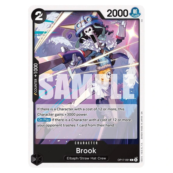 Brook : THE WORLD'S STRONGEST WARRIORS - OP17-091