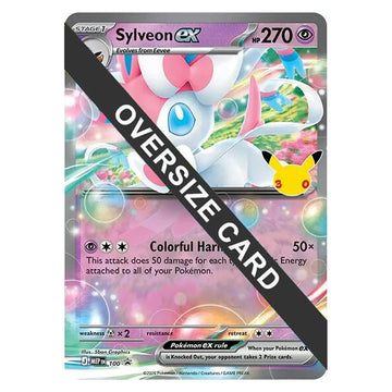 Sylveon ex 100 Jumbo Promo Pokémon card