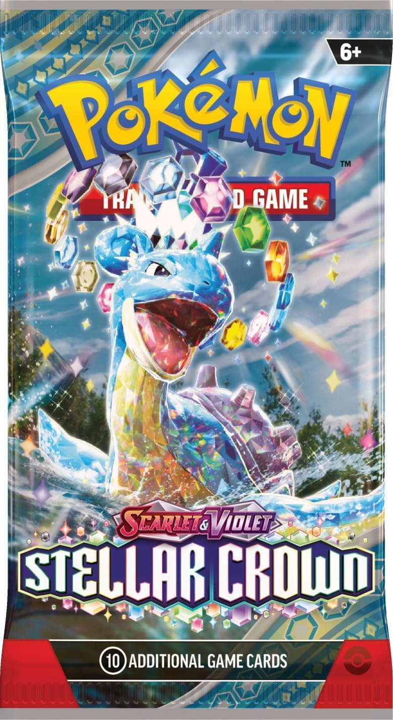 Pokemon : Scarlet & Violet - Stellar Crown Booster Pack - Lockett Labs UK