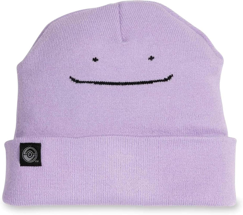 Pokemon Official Ditto Purple Cuff Beanie (One Size-Adult)