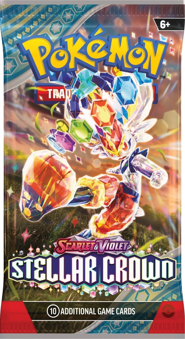 Pokemon : Scarlet & Violet - Stellar Crown Booster Pack - Lockett Labs UK