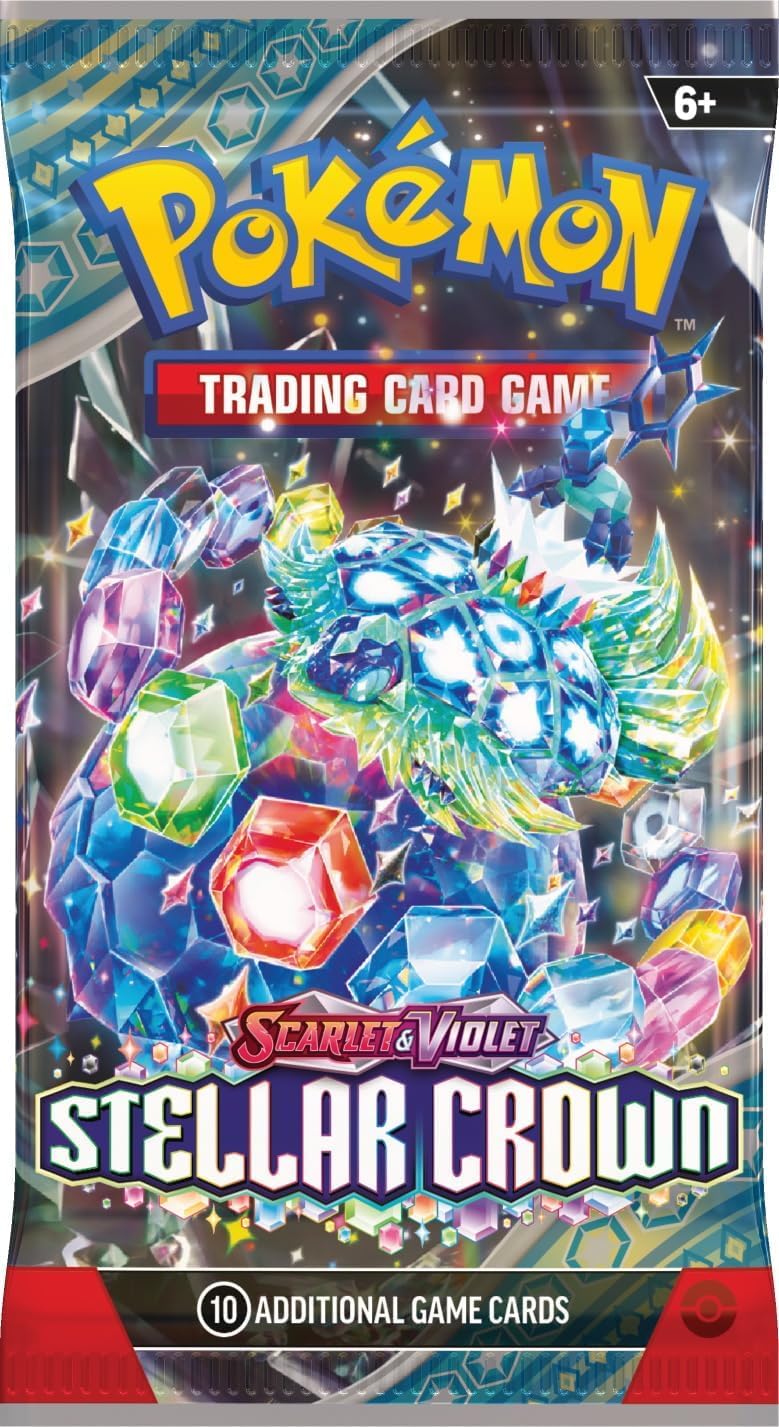 Pokemon : Scarlet & Violet - Stellar Crown Booster Pack - Lockett Labs UK